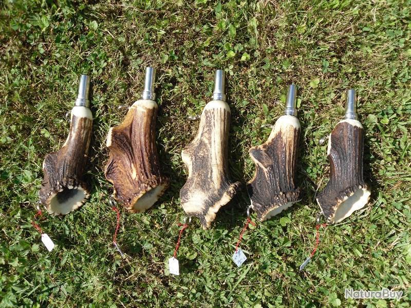 Piboles En Bois De Cerf Cornes D Appel Trompes De Chasse