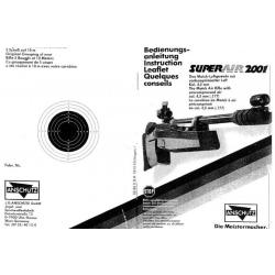 anschutz super air 2001 manual