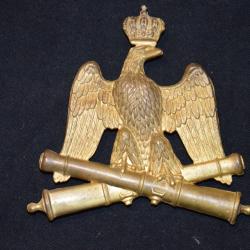 AIGLE DE GIBERNE ARTILLERIE GARDE IMPERIALE-SECOND EMPIRE -NAPOLEON III-GUERRE DE 1870/1871