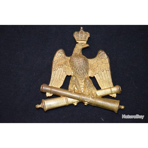 AIGLE DE GIBERNE ARTILLERIE GARDE IMPERIALE-SECOND EMPIRE -NAPOLEON III-GUERRE DE 1870/1871