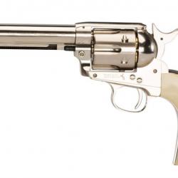 Revolver Colt Army 45 Simple Action nickelé