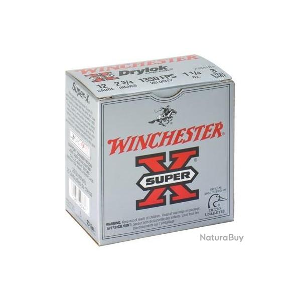 Cart. Winchester Super-X-Drylok Magnum / Cal. 12 - 35 g