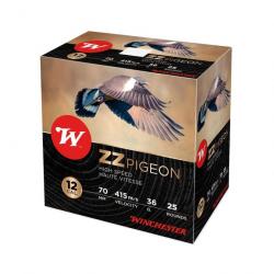 Cartouche Winchester ZZ Pigeon Cal. 12 36 g Plomb