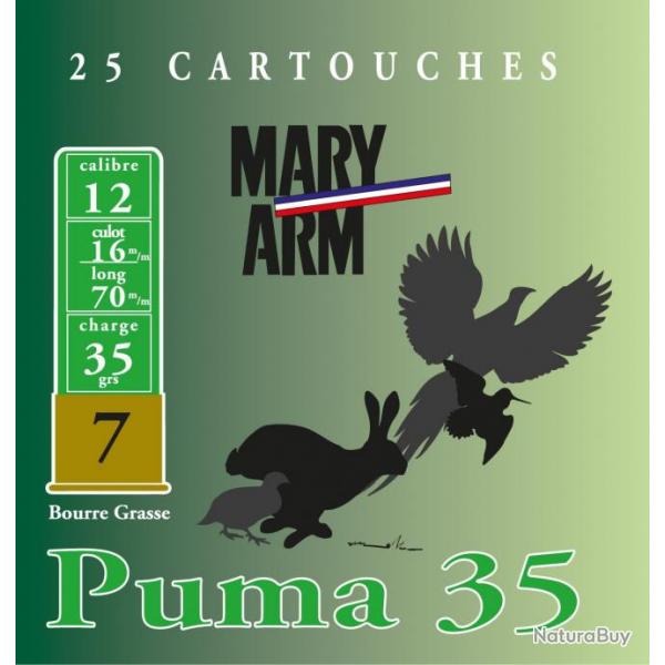 Cartouche Puma 35 Calibre 12 35 g Plomb