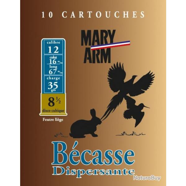 Cartouche Mary Arm Bcasse dispersante / Cal. 12 - 35 g