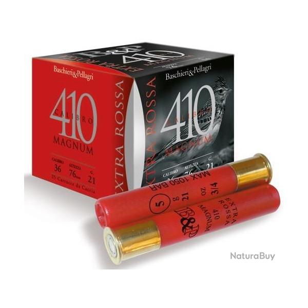 Cartouche Extra Rossa 410 Magnum Calibre 410 21 g Plomb