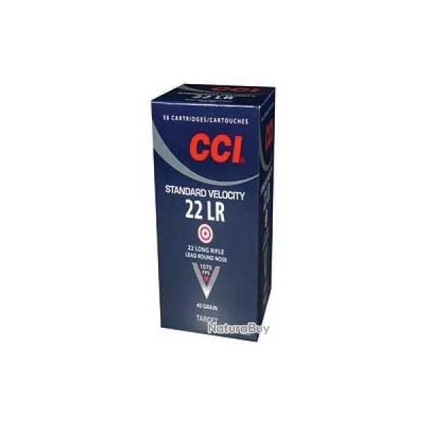 Cartouches 22 LR CCI Standard