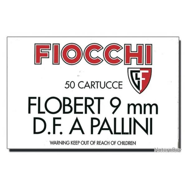 Cartouches 9 mm Flobert Fiocchi Double charge