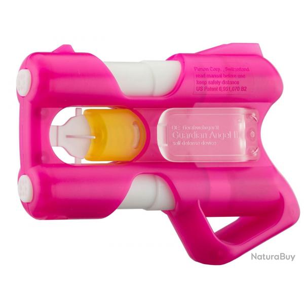 Projecteur gaz lacrymogne Guardian Angel III rose