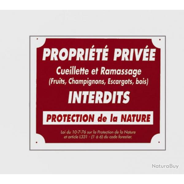 Pack 10 pancartes de chasse PROPRIT PRIVE / 2