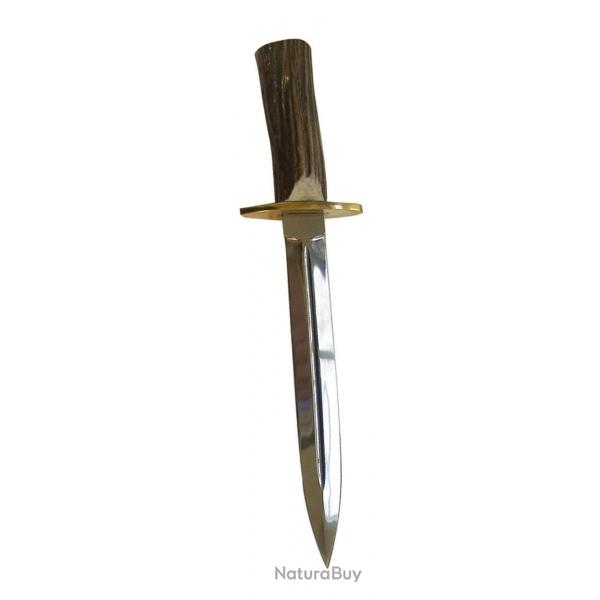 Couteau de chasse manche cerf Country 23 cm