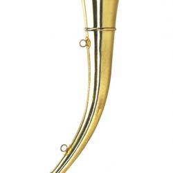 Corne de chasse 40 cm ronde cintrée à pavillon Elless