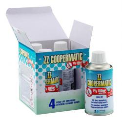 Pack 4 recharges d'insecticide Coopermatic