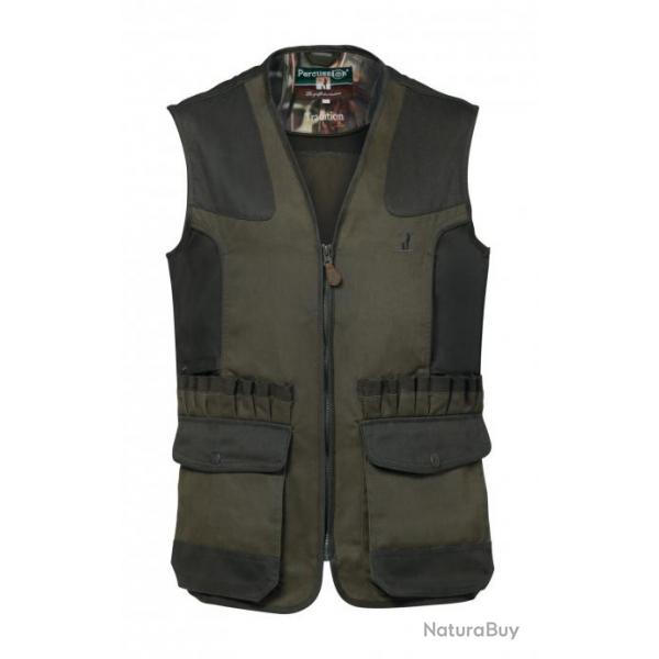 Gilet de chasse Percussion Tradition brod Logo