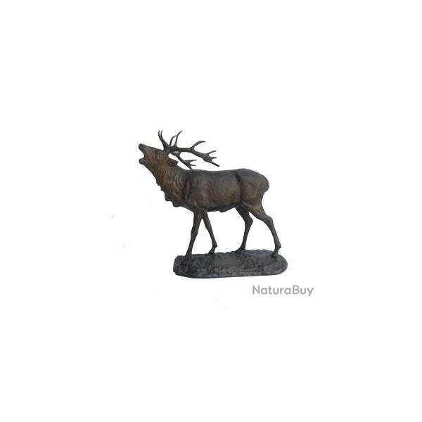 Bronze Cerf brmant petit modle