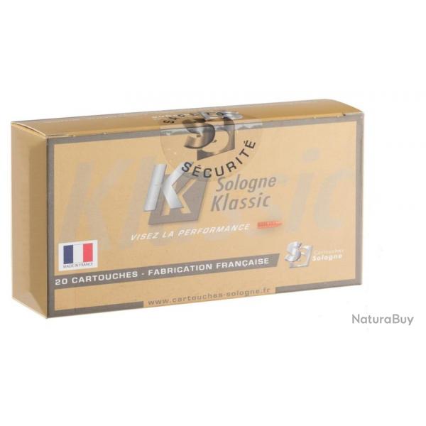 Cartouche Sologne / cal. 6x62 Frres - Nosler BT 6,2 g / 95 gr