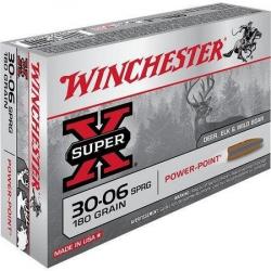 Cartouche Winchester / cal. 30-06 Sprg - Super-X PP 11,7 g / 180 gr