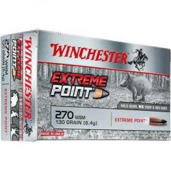 Cartouche Winchester / cal. 270 WSM - Extrême Point 8,4 g / 130 gr