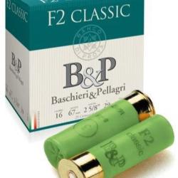 Cartouche B & P F2 Classic / Cal. 16 - 29 g-Plomb N°8