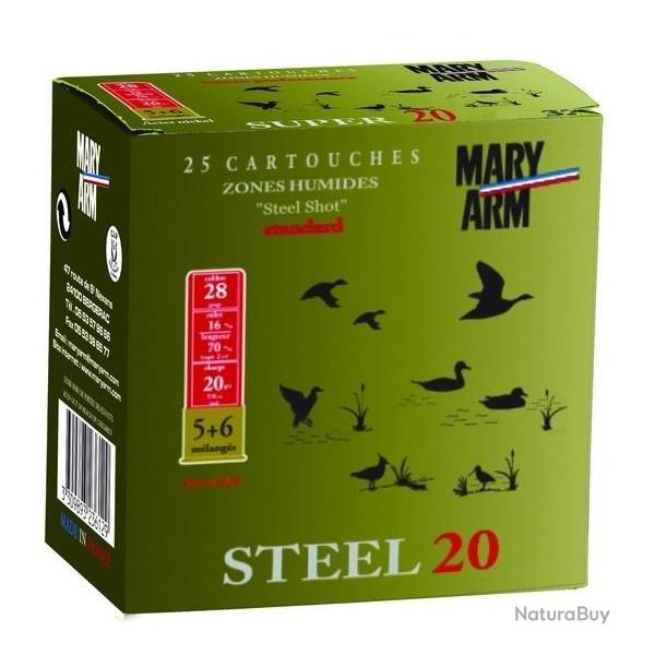 Cartouche Mary Arm Steel 20 / Cal. 28 - 20 g