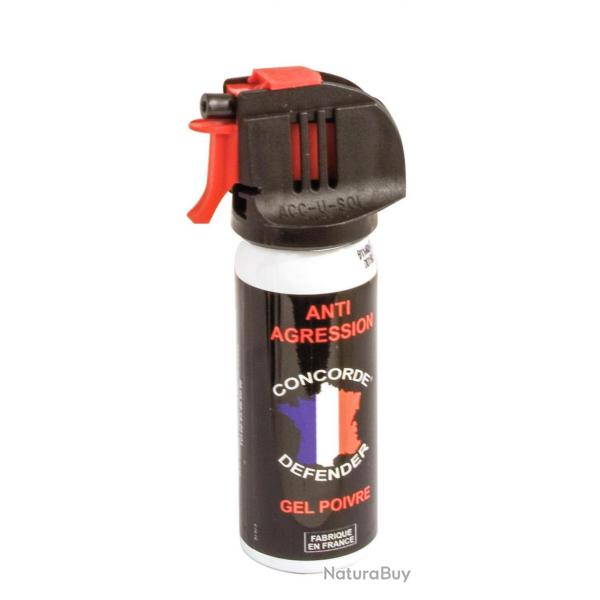 Bombe lacrymogne gel poivre 50 ml
