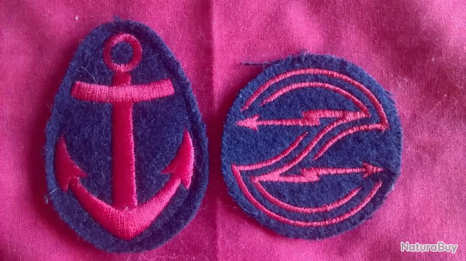 ÉCUSSONS MARINE NATIONALE Insignes en tissu Patchs (4982195)