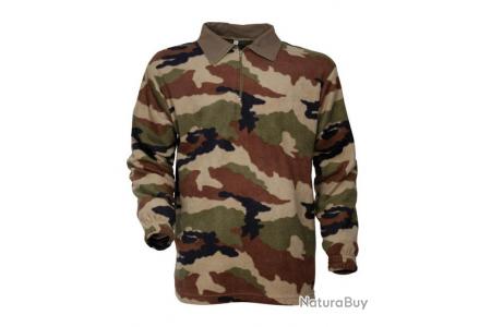 Percussion Chemise Chasse F1 Polaire Camo