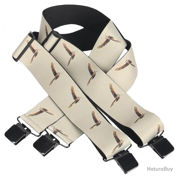 Bretelles larges de chasse Bcasse Somlys 175N