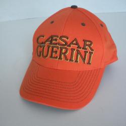 3502-CASQUETTE CAESAR GUERINI ORANGE- NEUF!!!