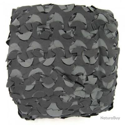 Filet bâche de camouflage noir/gris 2.4m x 3m pergola, terrasse ... Filet bâche de camouflage noir/gris 2.4m x 3m pergola, terrasse ...