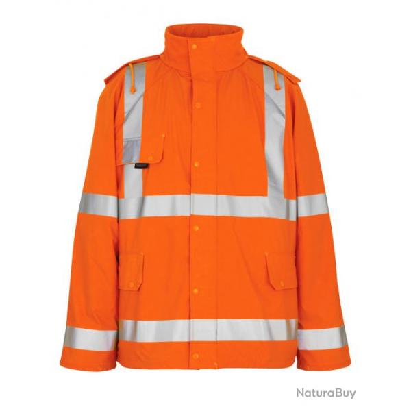 Veste de pluie haute visibilit MASCOT Feldbach 50101-814 Orange XS