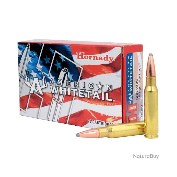 Munitions HORNADY cal.308win 150gr interlock american whitetail par 60