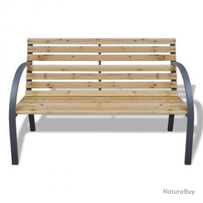 Banc de jardin avec cadre en fer et lattes en bois - Mobilier (4999946) Banc de jardin avec cadre en fer et lattes en bois - Mobilier (4999946)