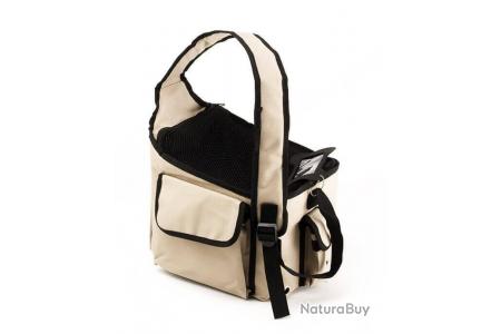 Sac De Transport Pour Chien Et Chat Martin Sellier 37x29x21cm Beige