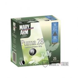 25 Cartouche MARY PUMA 28G BJ Cal 16/67 dispo en Pb 6,7.5 et 9
