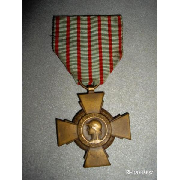 Mdaille Croix du Combattant Rpublique Franaise