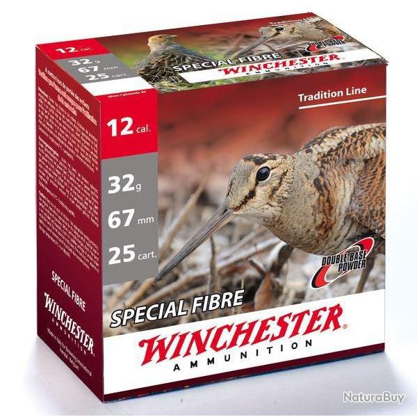 Cartouches Winchester special fibre cal.12 67mm 32g par 100