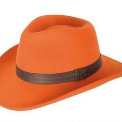 Chapeau de chasse Ligne Verney-Carron Woolchap / Orange - Taille L