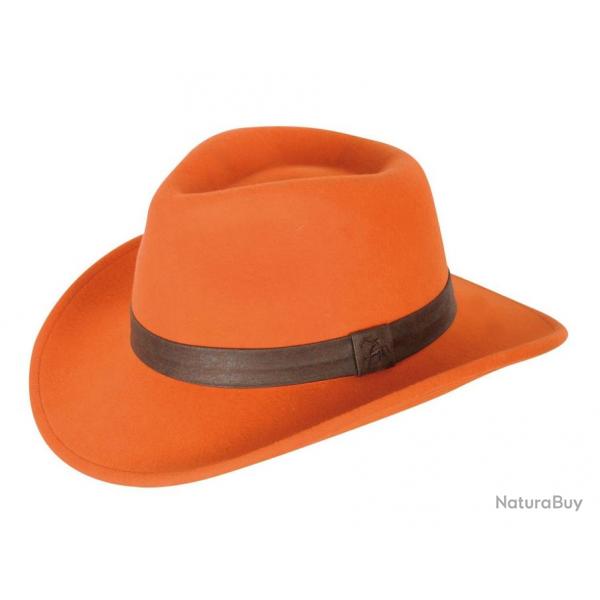 Chapeau de chasse Ligne Verney-Carron Woolchap / Orange - Taille L