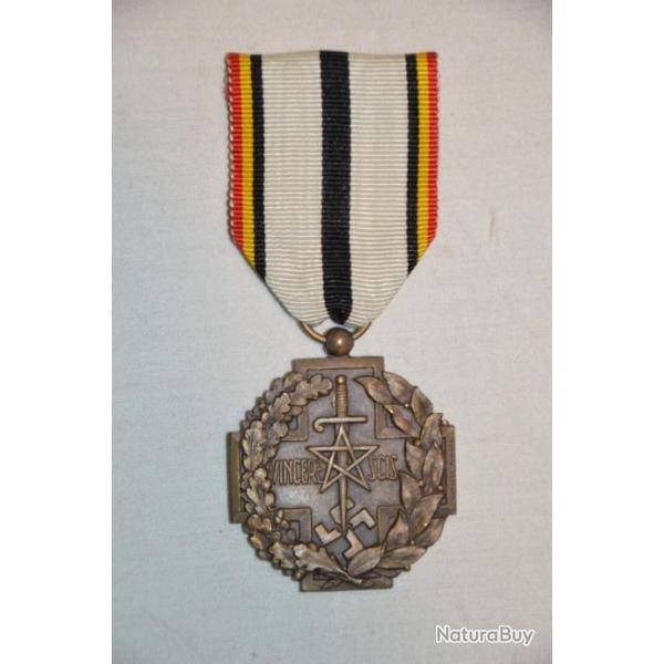 MEDAILLE DE GEMBLOUX-CAMPAGNE DE FRANCE 14/16 MAI1940-FRENCH MEDAL OF GEMBLOUX-2 GUERRE 1939/1945.