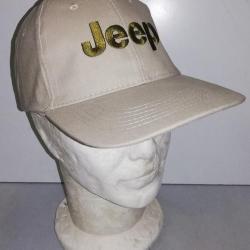 casquette JEEP beige WRANGLER CHEROKEE RENEGADE WILLYS MB FORD GPW 4X4 USA cap
