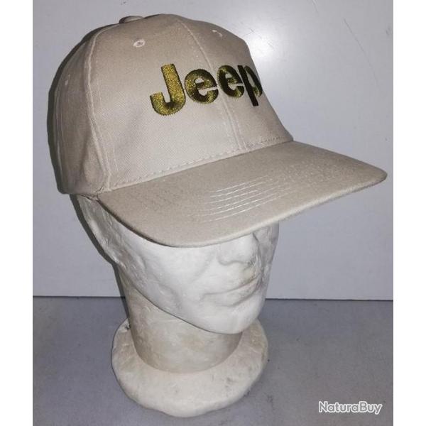 casquette JEEP beige WRANGLER CHEROKEE RENEGADE WILLYS MB FORD GPW 4X4 USA cap