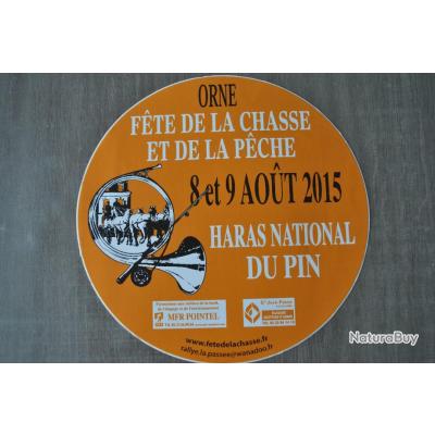 Autocollant chasseur à Bord homme fusil logo 1-1 sticker Taille : 12 cm - Auto