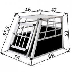 Cage box chien caisse de transport chien ALU cage chasse cage voiture cage chien cielterre-commerce