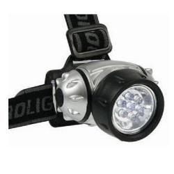 Lampe Frontale 7 Leds