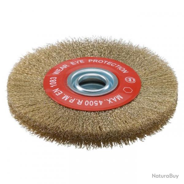 Brosse Circulaire Avec Bagues D.150x20x32fil Ondule Laitonne Sidamo