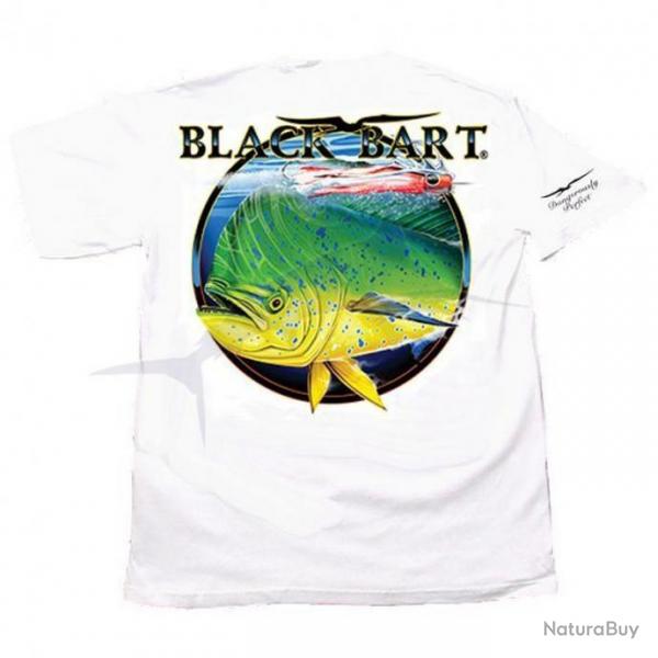 T Shirt Black Bart Dolphin