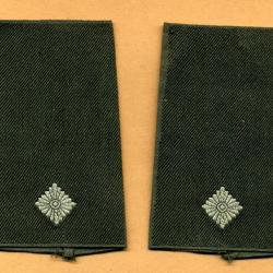 Fourreaux d'épaules de la Bundeswehr  -  Leutnant