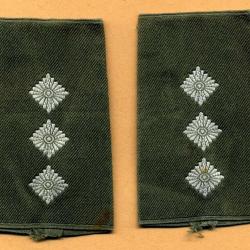 Fourreaux d'épaules de la Bundeswehr  - Hauptmann