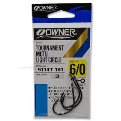 Owner Tournament Mutu Light (5114T) 6/0